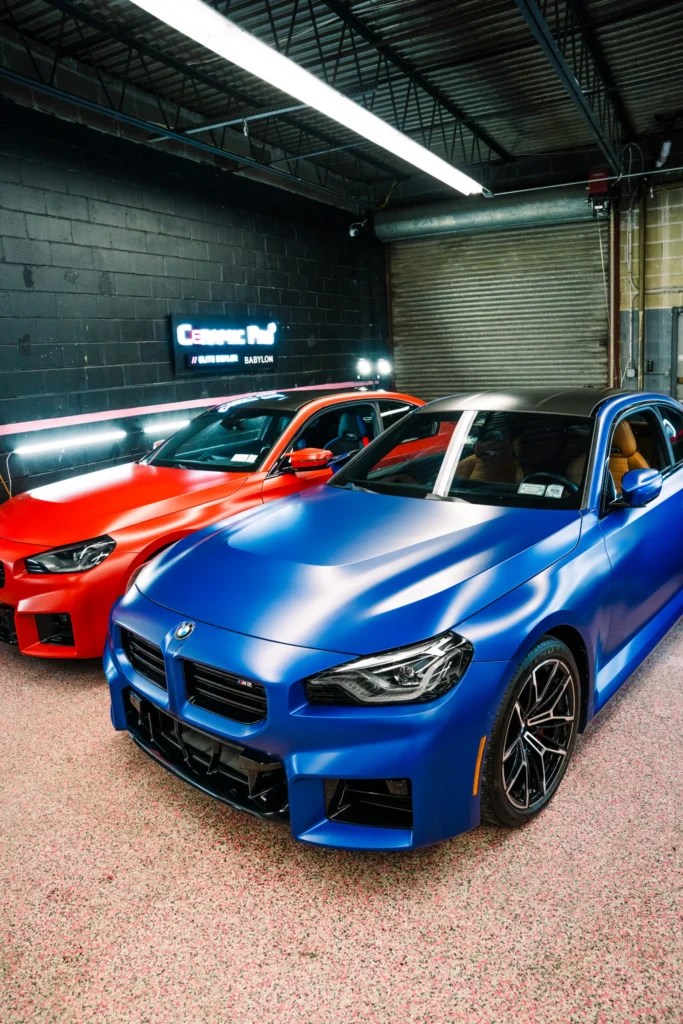 BMW M2 (ORANGE AND BLUE) MATTE PPF